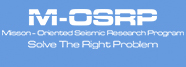 Mission-Oriented Seismic Research Program (M-OSRP)