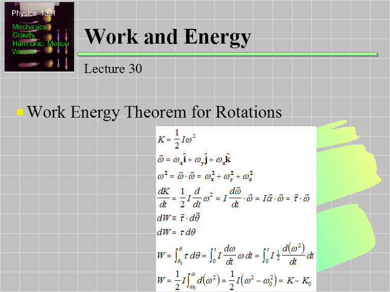 Work And Energy