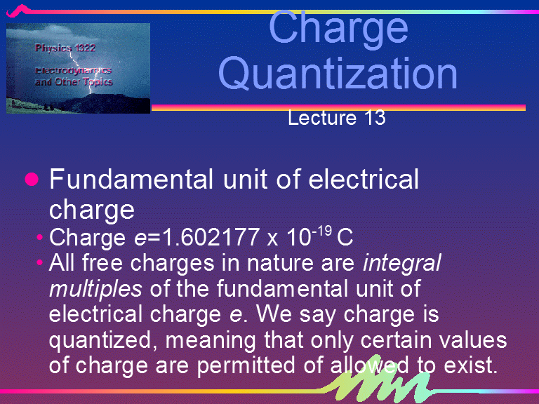 charge-quantization