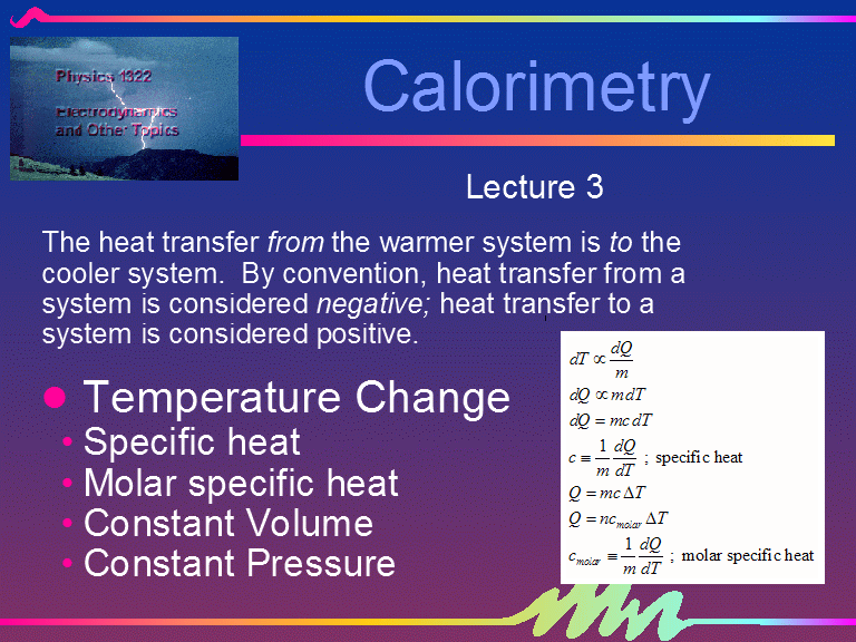 Calorimetry