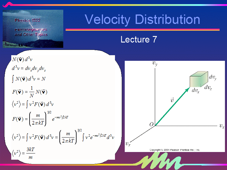 Velocity Distribution